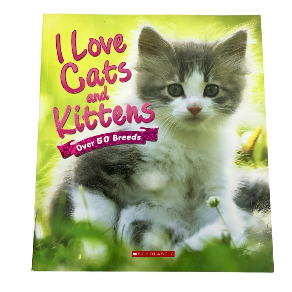 I Love Cats and Kittens Paperback Book by David Alderton 120 Pages GOOD